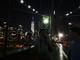 Brooklyn Bridge, Brooklyn, NY, Summer 2015 (Eric, included)